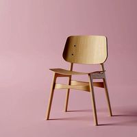 Fredercia Soborg wooden base chair