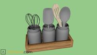 COCINA CUCHARAS DECORACION