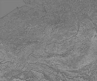 Belgium - curvature map of entire countr