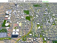 Fayetteville Arkansas USA 30km