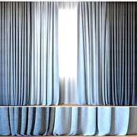 Curtains 110 Curtains with Tulle Backhausen VITA