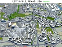 Lewisville Texas USA 25km