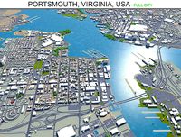 Portsmouth Virginia USA 25km
