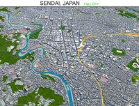 Sendai Japan 70km