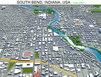 South Bend Indiana USA 25km