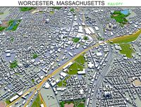 Worcester Massachusetts USA 30km