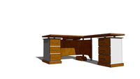 Office Table (Meja Kantor Siku)