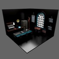 cartoon room