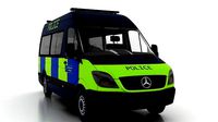 Mercedes Benz Sprinter L2H2 2009 England Police Passenger UK