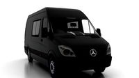 Mercedes Benz Sprinter L2H2 2009 Crew Van UK