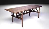 Wood Dinner Table