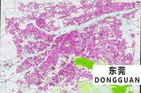 Donguan City urban planning maquett building Terrain