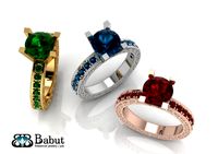 Diamond ring 3D Model