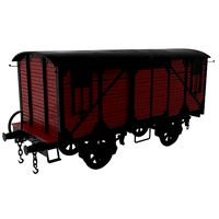 Wooden Train Carriage