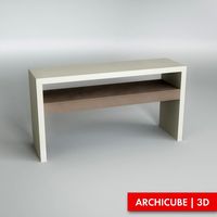 Console Table 3D Model