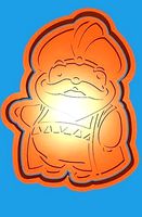 MakeIT Arabian Nights Cookie Cutter Sultan With Frame