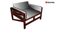 Poltrona Mônaco - Living Concep Externo