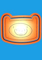 MakeIT Adventure Times Cookie Cutter Finn Face With Frame