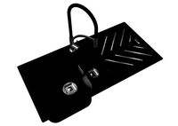 Sink with tap metal faucet wash basin