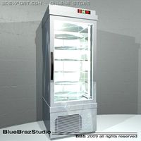 Patisserie display cases 3D Model