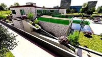 villa garden
