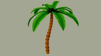 Cartoon Palm Tree