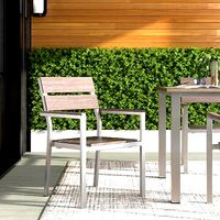 Stacking Teak Patio Dining Chair