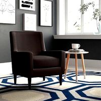 Donham Faux Leather Armchair