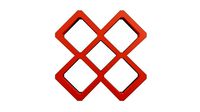 Block Jaali Diamond design