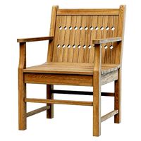 Chippendale patio chair