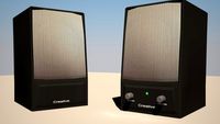 Speakers 3D Model