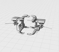 Helicopter Cannon Attachment