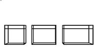 ALYSSA Minimalist Wireframe Hallway Console