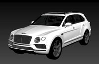 Bentley Bentayga 2016 3dmodel