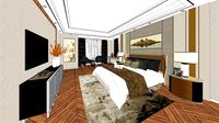 Home bedrooms are modern and extravagant