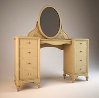 Hooker dressing table 3D Model