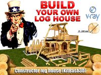 Log house constructor kitbash