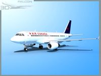 Falcon3D A319 Air Canada 2 3D Model