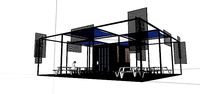 City Simple Art Building-Container-0108