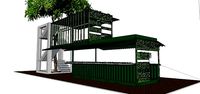 City Simple Art Building-Container-0100