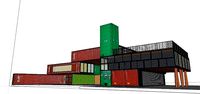 City Simple Art Building-Container-0150
