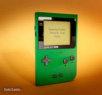 Game Boy Poket green version