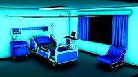 HOSPITAL ROOM SET