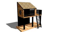 GING Kid house - Outdoor Diy (Playhouse)