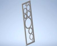 Laser engraving or cutting part