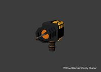 Low Poly Plasma Gun for Smaller Sci-Fi Projects