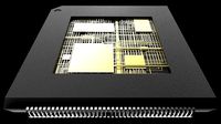Central computer processors CPU 3D model 3D model