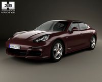 Porsche Panamera 2014 3D Model