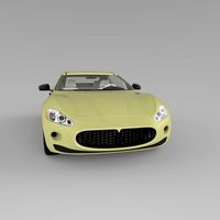 Sports car 3D Model