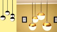 Chandelier pendente bolinha